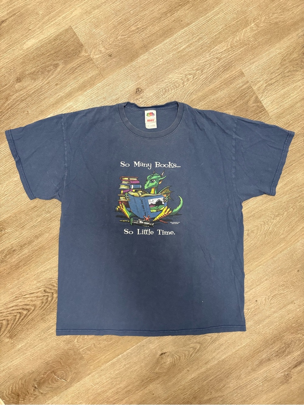Dragon So Many Books So Little Time Tee